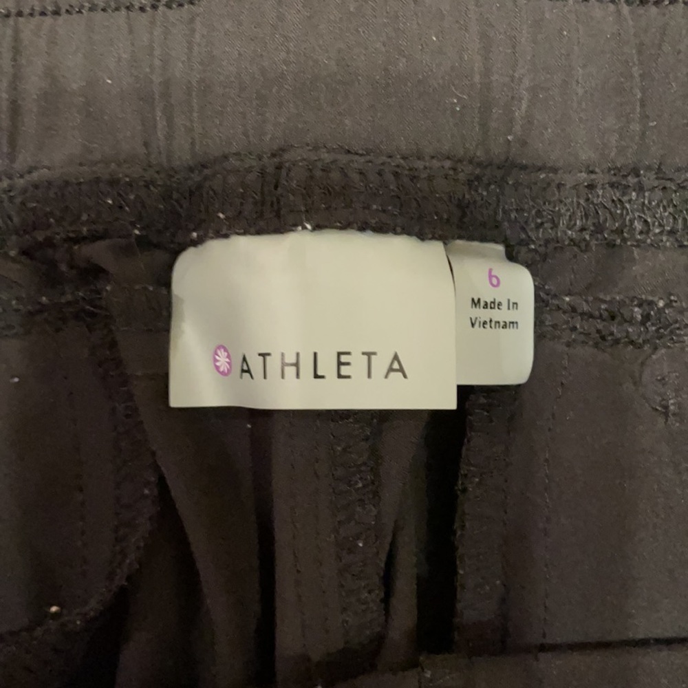Athleta Drawstring Joggers Size 6 - image 3